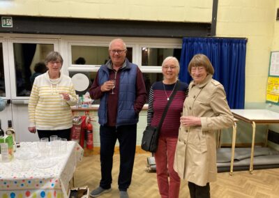 Lesley and Roy Mutlow, Members, Susanne Wood, Volunteer and Loretta Ramswell Member and Founder
